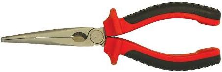 Silverline - VDE Bent Nose Pliers 200mm - 427648